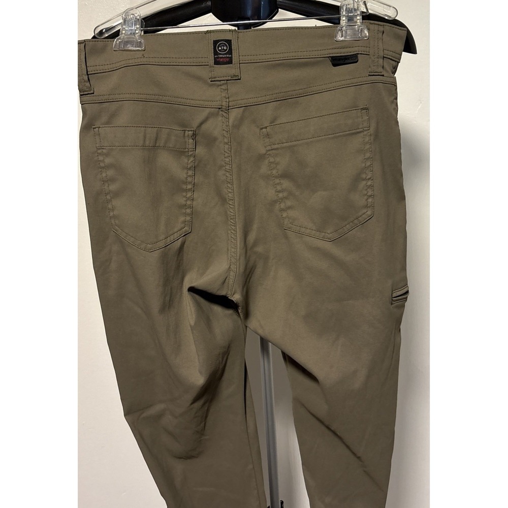 Wrangler ATG All Terrain Gear Cliff Side Utility Pants Men's 34x34 Morel Olive - Picture 10 of 14